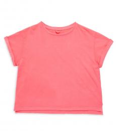 Stella McCartney Little Girls Pink Solid T-Shirt