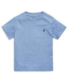 Ralph Lauren Little Boys Colbat Heather Crewneck T-Shirt