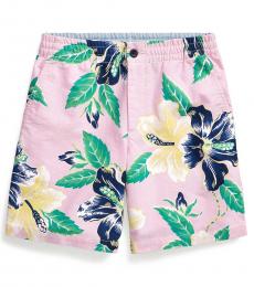 Ralph Lauren Boys Vintage Hibiscus Tropical Oxford Polo Prepster