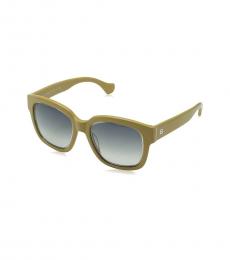 Balenciaga Beige-Blue Gradient Sunglasses
