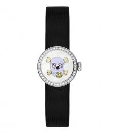 Christian Dior Black Skull Dial Watch