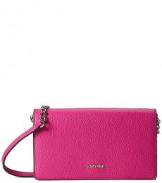 Calvin Klein Pink Key Item Small Crossbody Bag