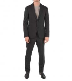 Ermenegildo Zegna Dark Grey Wool 2-Button Suit