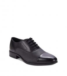 Calvin Klein Black Leather Lace Up Shoes