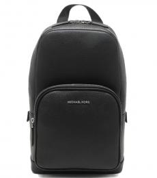 Black Cooper Large Backpack
