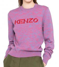 Kenzo Purple Crewneck Sweatshirt