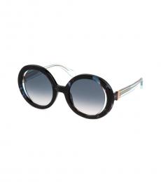 Just Cavalli Blue Round Sunglasses