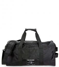 True Religion Black Fulton Large Duffle Bag