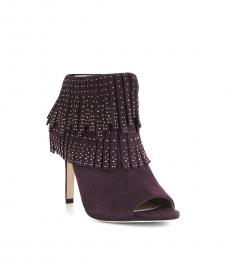 BCBGMaxazria Cherry Studded Fringe Raimi Booties