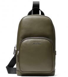 Michael Kors Olive Cooper Large Backpack