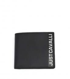 Just Cavalli Black Logo Wallet