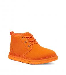 UGG Orange Neumel Classic Fur Chukka Boots