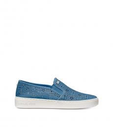 Michael Kors Chambray Kane Perforated Loafers
