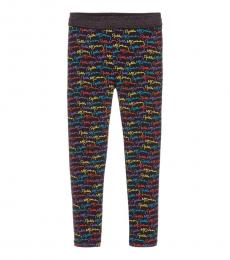 Stella McCartney Girls Black Signature Leggings