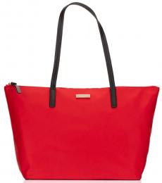 Kate Spade Red Chilli Lida May Street Large Tote