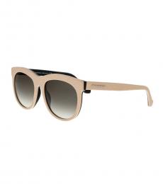 Pink-Smoke Gradient Sunglasses