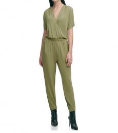 Cargo Green Luxe Knit Jersey Jumpsuit