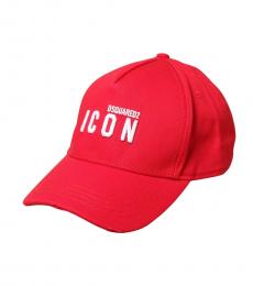 Red Icon Logo Baseball Cap