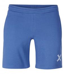 Blue Logo Pullover Shorts