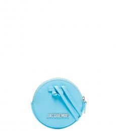 Jacquemus Turquoise Le Pitchou Mini Crossbody Bag