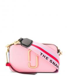 Marc Jacobs Light Pink Snapshot Small Crossbody Bag