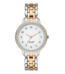 Multicolor White Dial Watch