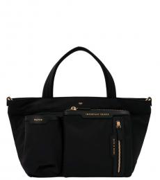 Anya Hindmarch Black Solid Large Tote