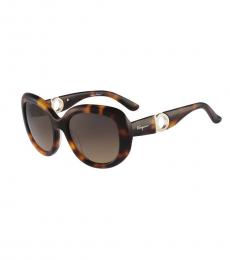 Dark Brown Oversized Sunglasses
