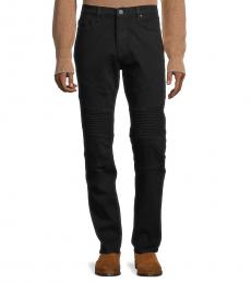 True Religion Black Rocco Relaxed Skinny-Fit 