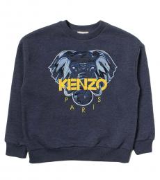 Little Boys Zaffiro Logo Sweater
