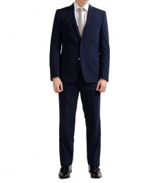 Versace Collection Navy Two Button Suit