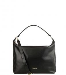 Furla Black Sophie Medium Shoulder Bag