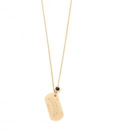 Gold Ouija Board Necklace