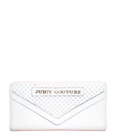 Juicy Couture White Continental BiFold Wallet