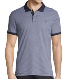 Calvin Klein Night Sky Liquid Touch Striped Polo