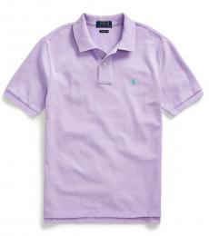 Ralph Lauren Boys English Lavender Mesh Polo