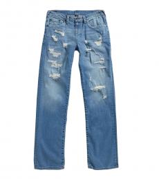 True Religion Boys Boxer Blue Geno Slim Fit Jeans