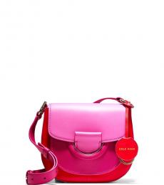 Cole Haan Fuchsia-Red Grand Ambition Small Crossbody