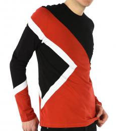Neil Barrett Black Slim Fit Long Sleeve T-Shirt