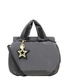 See by Chloe Dark Grey Joy Rider Medium Satchel