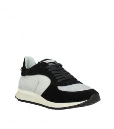 Philippe Model Black Grey Classic Sneakers