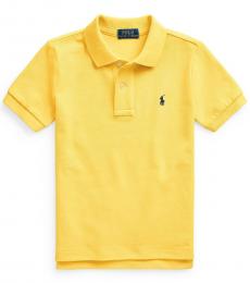 Ralph Lauren Little Boys Signal Yellow Polo