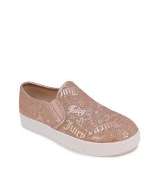 Juicy Couture Little Girls Rose Gold Artesia Loafers