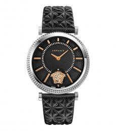 Versace Black Logo Watch