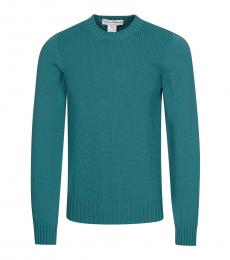 Teal Body Shaped Sweater