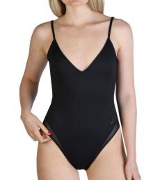 Karl Lagerfeld Black One Piece Swimsuit