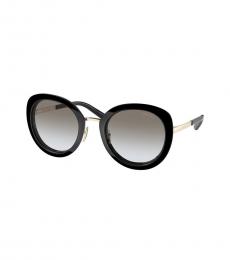 Prada Black Round Sunglasses