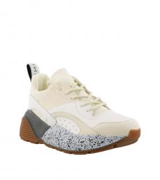 Stella McCartney Beige Lace Up Sneakers