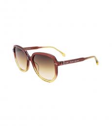 Isabel Marant Two Tone Geometric Sunglasses
