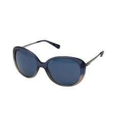 Coach Blue Gradient Sunglasses